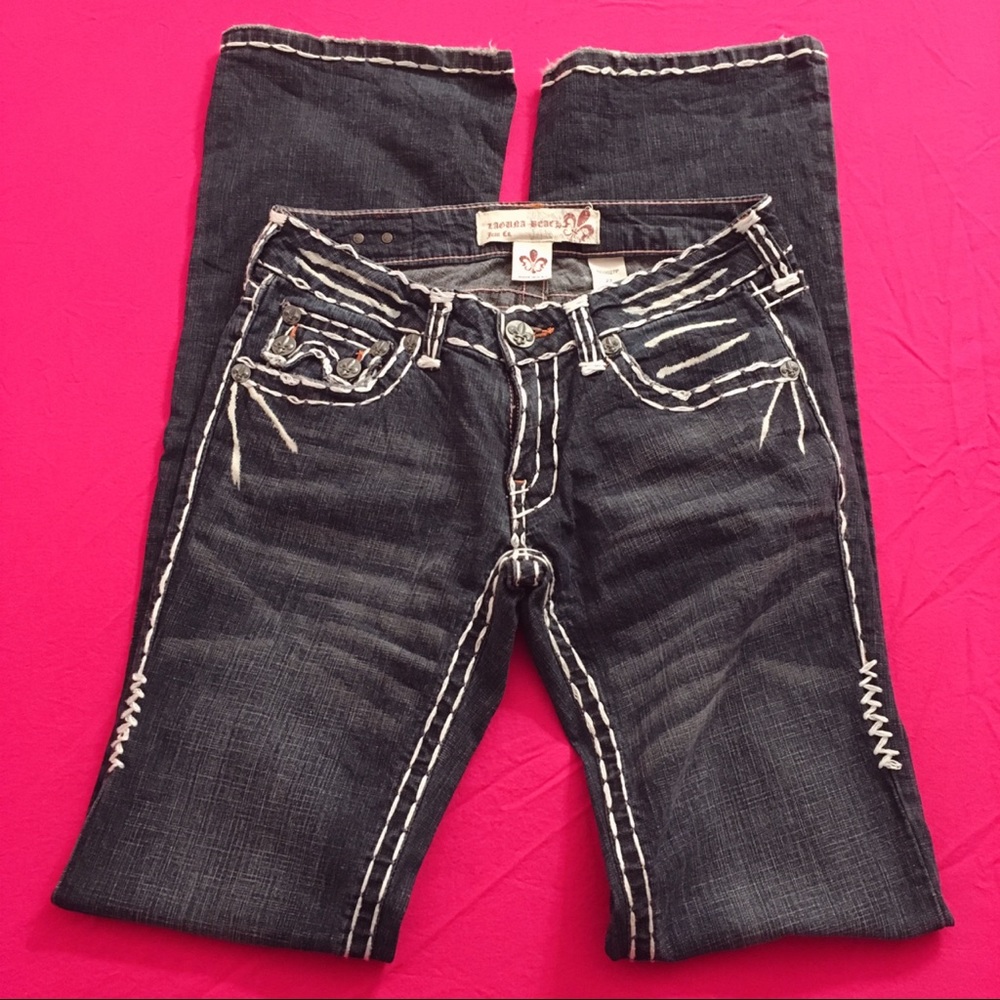 $20 BUNDLED Laguna Beach Jeans Thick Stitch Jeans